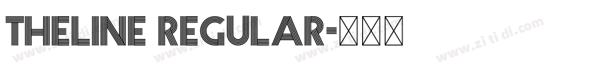 THELINE Regular字体转换